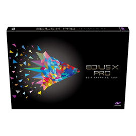 EDIUS X Pro | Video Editing Software (Upgrade) - EditPoint India